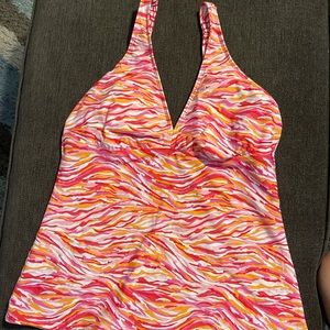 EUC Eddie Bauer Tankini Top 38 B/C and matching bottom size L (12)